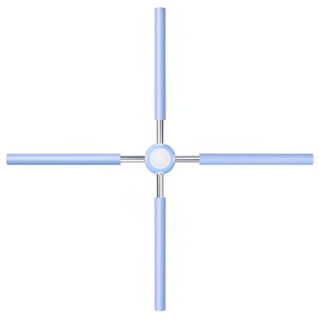 Yoga Body Stretching Stick - Blue
