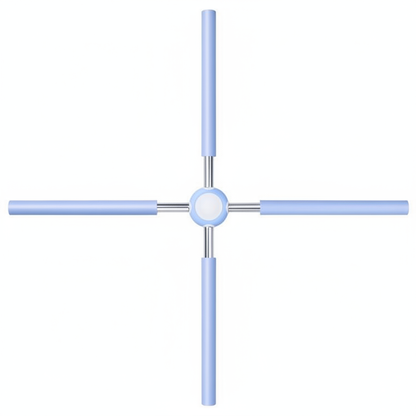 Yoga Body Stretching Stick - Blue